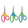 Ultra Soft Handle Scissors W/antimicrobial Protection, Rounded Tip, 5" Long, 2" Cut Length, Randomly Assorted Straight Handle Ultra Soft Handle Scissors W/antimicrobial Protection, Rounded Tip, 5" Long, 2" Cut Length, Randomly Assorted Straight Handle