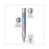 Permanent Marker, Medium Bullet Tip, Metallic Silver Permanent Marker, Medium Bullet Tip, Metallic Silver