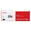 1249c001 (046) Toner, 2,300 Page-yield, Cyan