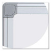 Earth Silver Easy Clean Dry Erase Boards, 48 X 96, White, Aluminum Frame
