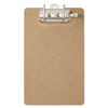 Recycled Hardboard Archboard Clipboard, 2.5" Clip Capacity, Holds 8.5 X 11 Sheets, Brown Recycled Hardboard Archboard Clipboard, 2.5" Clip Capacity, Holds 8.5 X 11 Sheets, Brown
