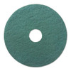 Heavy-duty Scrubbing Floor Pads, 13" Diameter, Green, 5/carton Heavy-duty Scrubbing Floor Pads, 13" Diameter, Green, 5/carton