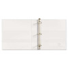 Durable View Binder With Durahinge And Ezd Rings, 3 Rings, 1.5" Capacity, 11 X 8.5, White, (9401)