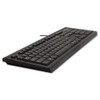 Keyboard For Life Slim Spill-safe Keyboard, 104 Keys, Black Keyboard For Life Slim Spill-safe Keyboard, 104 Keys, Black