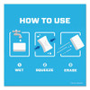 Magic Eraser, 2.3 X 4.6, 1" Thick, White, 6/pack Magic Eraser, 2.3 X 4.6, 1" Thick, White, 6/pack