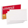Ruled Index Cards, 3 X 5, White, 100/pack Ruled Index Cards, 3 X 5, White, 100/pack