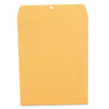 Kraft Clasp Envelope, 28 Lb Kraft Stock, #97, Square Flap, Clasp/gummed Closure, 10 X 13, Brown Kraft, 100/box