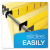 Surehook Hanging Folders, Letter Size, 1/5-cut Tab, Yellow, 20/box Surehook Hanging Folders, Letter Size, 1/5-cut Tab, Yellow, 20/box