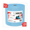 X60 Cloths, Jumbo Roll, 12.5 X 13.4, Blue, 1,100/roll X60 Cloths, Jumbo Roll, 12.5 X 13.4, Blue, 1,100/roll