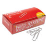 Paper Clips, Small (no. 1), Silver, 100/box Paper Clips, Small (no. 1), Silver, 100/box