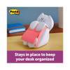 Cat Notes Dispenser, For 3 X 3 Pads, White, Includes (2) Rio De Janeiro Super Sticky Pop-up Pad Cat Notes Dispenser, For 3 X 3 Pads, White, Includes (2) Rio De Janeiro Super Sticky Pop-up Pad