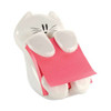 Cat Notes Dispenser, For 3 X 3 Pads, White, Includes (2) Rio De Janeiro Super Sticky Pop-up Pad Cat Notes Dispenser, For 3 X 3 Pads, White, Includes (2) Rio De Janeiro Super Sticky Pop-up Pad