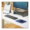 Mouse Pad With Microban Protection, 9 X 8, Navy Mouse Pad With Microban Protection, 9 X 8, Navy