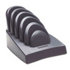 Insight Priority Puck Five-slot Desktop Copyholder, Plastic, Blue Insight Priority Puck Five-slot Desktop Copyholder, Plastic, Blue