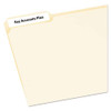 Mini-sheets Permanent File Folder Labels, 0.66 X 3.44, White, 12/sheet, 25 Sheets/pack