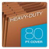 Heavy-duty Expanding File, 21 Sections, 1/3-cut Tab, Legal Size, Redrope Heavy-duty Expanding File, 21 Sections, 1/3-cut Tab, Legal Size, Redrope