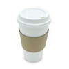 Deerfield Hot Cup Lids, Fits 10 Oz To 20 Oz Cups, White, Plastic, 50/pack, 20 Packs/carton Deerfield Hot Cup Lids, Fits 10 Oz To 20 Oz Cups, White, Plastic, 50/pack, 20 Packs/carton