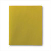 Two-pocket Folder, Textured Paper, 100-sheet Capacity, 11 X 8.5, Yellow, 25/box Two-pocket Folder, Textured Paper, 100-sheet Capacity, 11 X 8.5, Yellow, 25/box