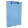 Recycled Plastic Clipboard, 0.5" Clip Capacity, Holds 8.5 X 11 Sheets, Ice Blue Recycled Plastic Clipboard, 0.5" Clip Capacity, Holds 8.5 X 11 Sheets, Ice Blue