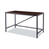 Industrial Series Table Desk, 47.25" X 23.63" X 29.5", Modern Walnut Industrial Series Table Desk, 47.25" X 23.63" X 29.5", Modern Walnut