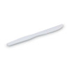Plastic Cutlery, Heavyweight Knives, White, 1,000/carton Plastic Cutlery, Heavyweight Knives, White, 1,000/carton