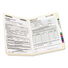 Top Tab Fastener Folders, Straight Tab, 2 Fasteners, Letter Size, 11-pt Manila Exterior, 50/box Top Tab Fastener Folders, Straight Tab, 2 Fasteners, Letter Size, 11-pt Manila Exterior, 50/box