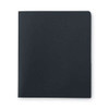 Two-pocket Folder, Textured Paper, 100-sheet Capacity, 11 X 8.5, Black, 25/box Two-pocket Folder, Textured Paper, 100-sheet Capacity, 11 X 8.5, Black, 25/box
