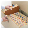 Redrope Drop Front File Pockets, 5.25" Expansion, Letter Size, Redrope, 10/box Redrope Drop Front File Pockets, 5.25" Expansion, Letter Size, Redrope, 10/box