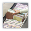 Redrope Drop Front File Pockets, 5.25" Expansion, Letter Size, Redrope, 10/box Redrope Drop Front File Pockets, 5.25" Expansion, Letter Size, Redrope, 10/box