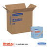 L40 Wiper, 1/4 Fold, Blue, 12.5 X 12, 56/box, 12 Boxes/carton L40 Wiper, 1/4 Fold, Blue, 12.5 X 12, 56/box, 12 Boxes/carton