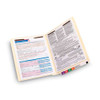 Manila End Tab Fastener Folders With Reinforced Tabs, 14-pt Stock, 2 Fasteners, Letter Size, Manila Exterior, 50/box