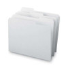 Reinforced Top Tab Colored File Folders, 1/3-cut Tabs: Assorted, Letter Size, 0.75" Expansion, White, 100/box Reinforced Top Tab Colored File Folders, 1/3-cut Tabs: Assorted, Letter Size, 0.75" Expansion, White, 100/box