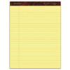 Gold Fibre Quality Writing Pads, Wide/legal Rule, 50 Canary-yellow 8.5 X 11.75 Sheets, Dozen Gold Fibre Quality Writing Pads, Wide/legal Rule, 50 Canary-yellow 8.5 X 11.75 Sheets, Dozen