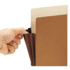 Redrope Tuff Pocket Drop-front File Pockets W/ Fully Lined Gussets, 7" Expansion, Letter Size, Redrope, 5/box Redrope Tuff Pocket Drop-front File Pockets W/ Fully Lined Gussets, 7" Expansion, Letter Size, Redrope, 5/box