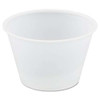 Polystyrene Portion Cups, 4 Oz, Translucent, 250/bag, 10 Bags/carton Polystyrene Portion Cups, 4 Oz, Translucent, 250/bag, 10 Bags/carton