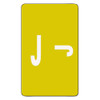 Alphaz Color-coded Second Letter Alphabetical Labels, J, 1 X 1.63, Yellow, 10/sheet, 10 Sheets/pack Alphaz Color-coded Second Letter Alphabetical Labels, J, 1 X 1.63, Yellow, 10/sheet, 10 Sheets/pack