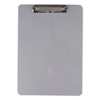Aluminum Clipboard With Low Profile Clip, 0.5" Clip Capacity, Holds 8.5 X 11 Sheets, Aluminum