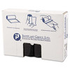 High-density Interleaved Commercial Can Liners, 33 Gal, 16 Microns, 33" X 40", Black, 250/carton High-density Interleaved Commercial Can Liners, 33 Gal, 16 Microns, 33" X 40", Black, 250/carton