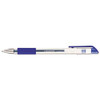 Comfort Grip Gel Pen, Stick, Medium 0.7 Mm, Blue Ink, Clear Barrel, Dozen Comfort Grip Gel Pen, Stick, Medium 0.7 Mm, Blue Ink, Clear Barrel, Dozen