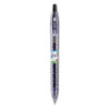 B2p Bottle-2-pen Recycled Gel Pen, Retractable, Fine 0.7 Mm, Black Ink, Translucent Blue Barrel
