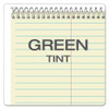 Steno Pads, Gregg Rule, Tan Cover, 60 Green-tint 6 X 9 Sheets Steno Pads, Gregg Rule, Tan Cover, 60 Green-tint 6 X 9 Sheets