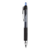 Signo 207 Gel Pen, Retractable, Medium 0.7 Mm, Blue Ink, Smoke/black/blue Barrel, Dozen Signo 207 Gel Pen, Retractable, Medium 0.7 Mm, Blue Ink, Smoke/black/blue Barrel, Dozen