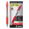 G2 Premium Gel Pen Convenience Pack, Retractable, Extra-fine 0.38 Mm, Red Ink, Clear/red Barrel G2 Premium Gel Pen Convenience Pack, Retractable, Extra-fine 0.38 Mm, Red Ink, Clear/red Barrel