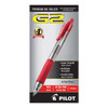 G2 Premium Gel Pen Convenience Pack, Retractable, Extra-fine 0.38 Mm, Red Ink, Clear/red Barrel G2 Premium Gel Pen Convenience Pack, Retractable, Extra-fine 0.38 Mm, Red Ink, Clear/red Barrel