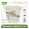 Greenstripe Renewable And Compostable Cold Cups, 9 Oz, Clear, 50/pack, 20 Packs/carton Greenstripe Renewable And Compostable Cold Cups, 9 Oz, Clear, 50/pack, 20 Packs/carton