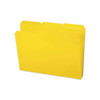 Top Tab Poly Colored File Folders, 1/3-cut Tabs: Assorted, Letter Size, 0.75" Expansion, Yellow, 24/box Top Tab Poly Colored File Folders, 1/3-cut Tabs: Assorted, Letter Size, 0.75" Expansion, Yellow, 24/box