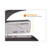 Spring-powered Premium Heavy-duty Stapler, 65-sheet Capacity, Black/silver