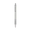 F-701 Ballpoint Pen, Retractable, Fine 0.7 Mm, Black Ink, Stainless Steel/black Barrel F-701 Ballpoint Pen, Retractable, Fine 0.7 Mm, Black Ink, Stainless Steel/black Barrel