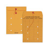Brown Kraft String And Button Interoffice Envelope, #97, Two-sided Five-column Format, 10 X 13, Brown Kraft, 100/carton