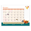 Recycled Desk Pad Calendar, Illustrated Seasons Artwork, 22 X 17, Black Binding/corners,12-month (jan To Dec): 2026 Recycled Desk Pad Calendar, Illustrated Seasons Artwork, 22 X 17, Black Binding/corners,12-month (jan To Dec): 2026